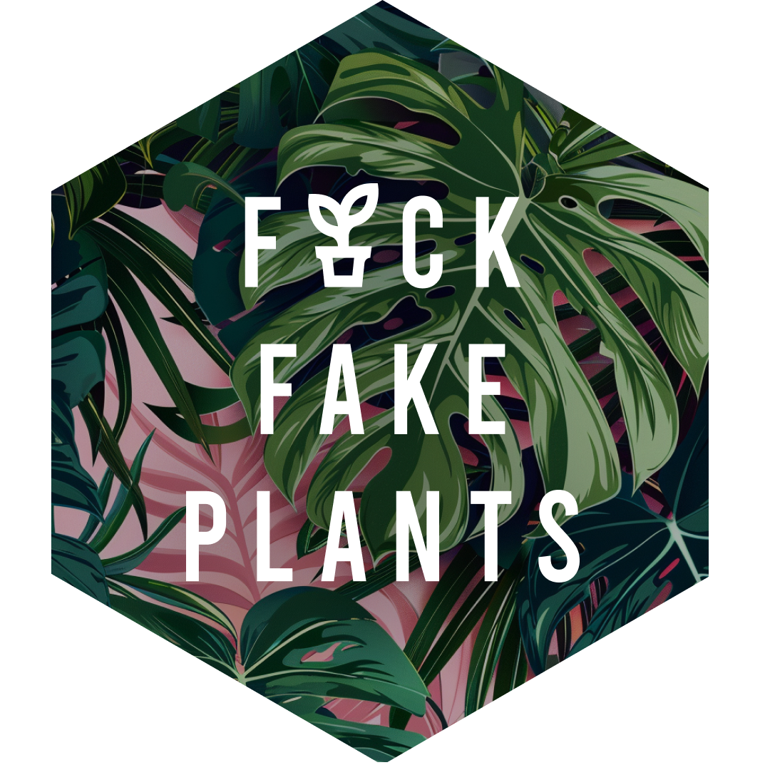 Pink Monstera Sticker